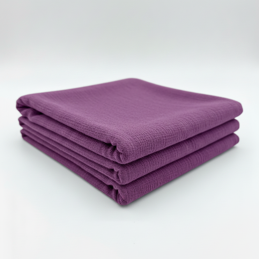 Purple Tree Bark Textured Jacquard – Sold by the Metre