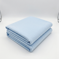Sky Blue Cotton Interlock Jersey Fabric – 100% Cotton Double Knit - Vératex Fabrics