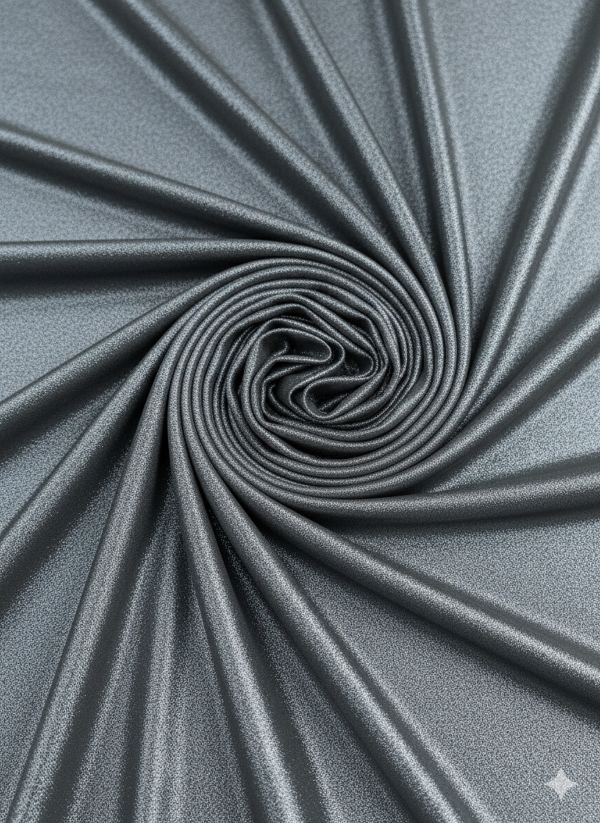 Silver Smoke Soft Touch Fabric – Sold by the Metre - Vératex Fabrics