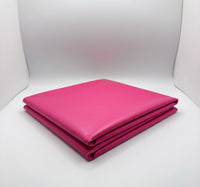 Hot Pink Wet Look Fabric