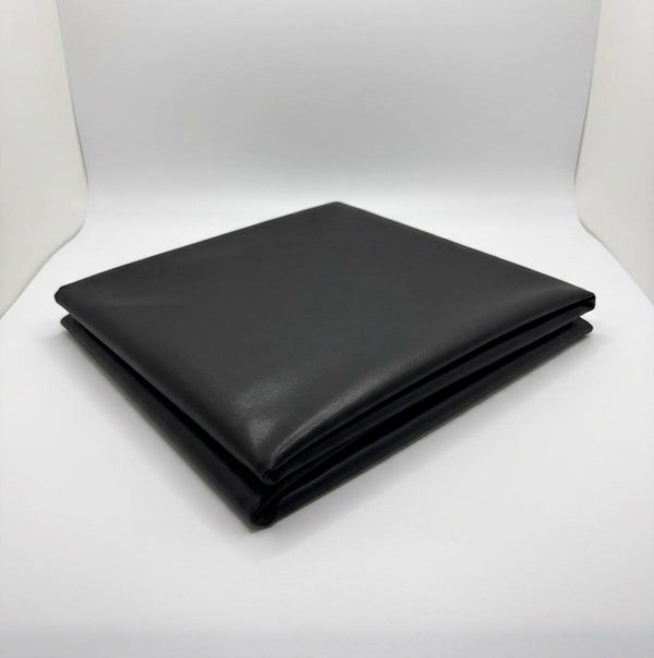 Black Wet Look Fabric