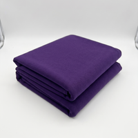 Deep Purple Cotton Interlock Jersey Fabric – 100% Cotton Double Knit - Vératex Fabrics
