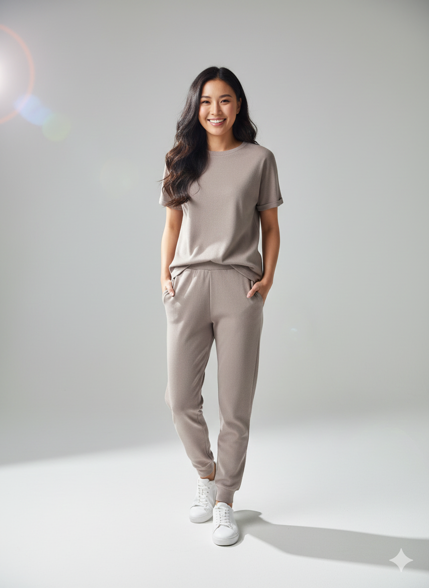 Stone Cotton Jersey – Sold by the Metre - Vératex Fabrics