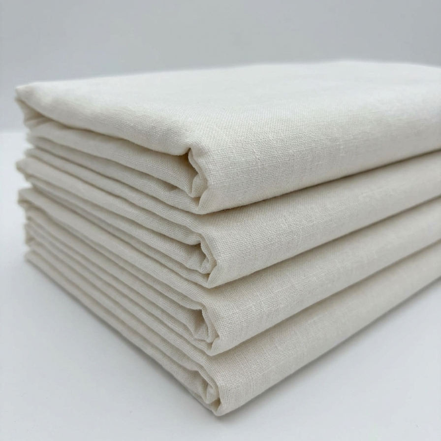 Ivory Cotton Linen Fabric – Sold by the Metre - Vératex Fabrics