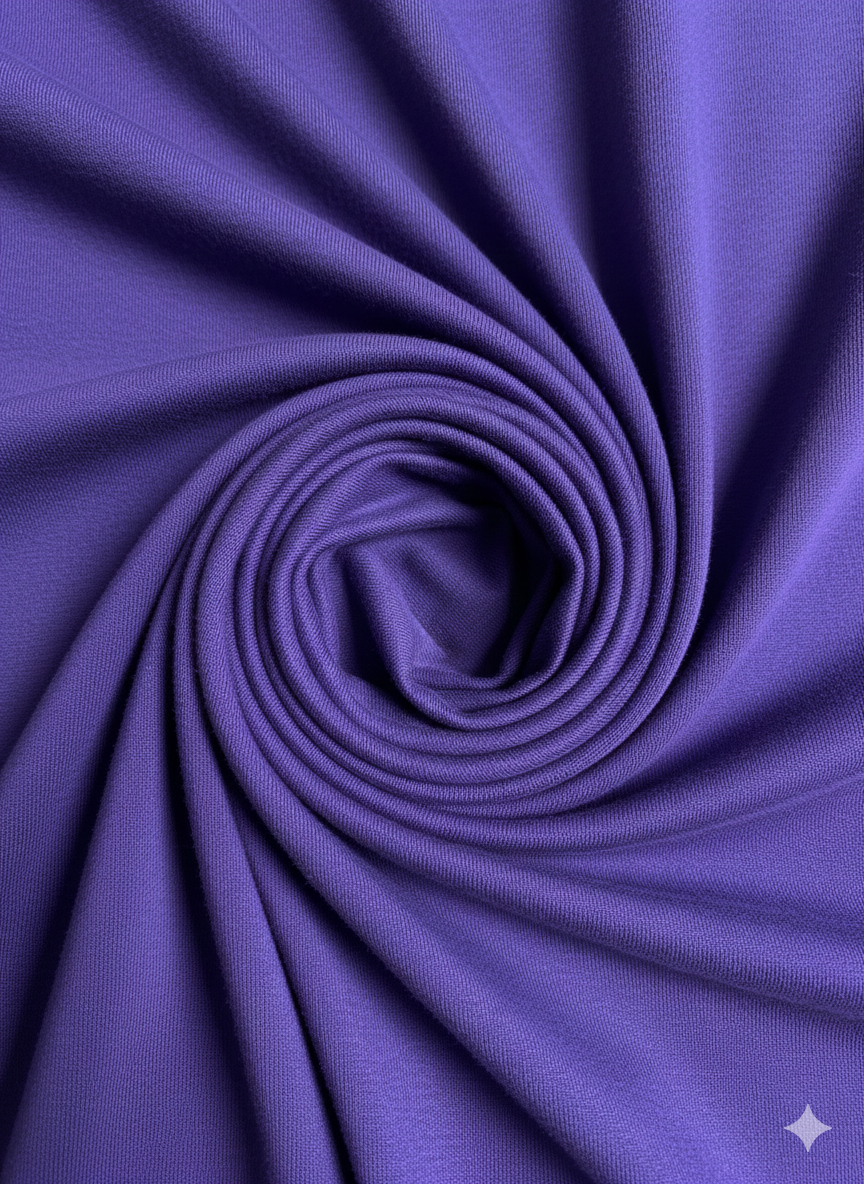 Purple Cotton Jersey – Sold by the Metre - Vératex Fabrics