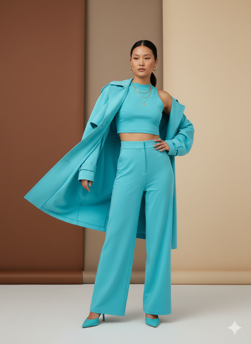 Turquoise 100% Cotton Single Jersey Fabric – Sold by the Metre - Vératex Fabrics