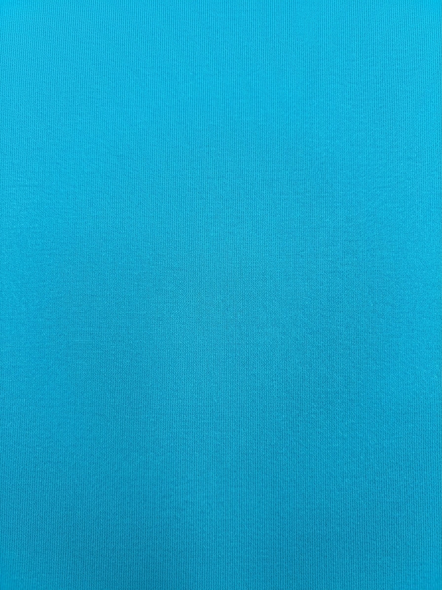 Turquoise Ponte Roma Fabric - Vératex Fabrics