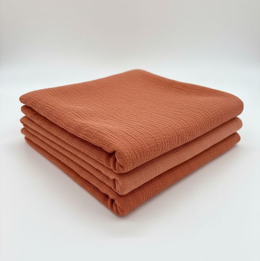 Rust Tree Bark Textured Jacquard – Sold by the Metre - Vératex Fabrics