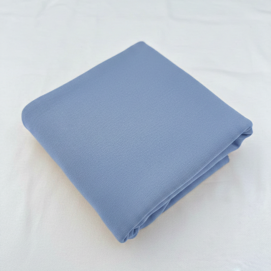 Dusty Blue ITY Fabric – Sold by the Metre - Vératex Fabrics
