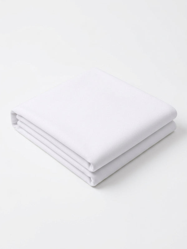 White Brushed Back Sweatshirt Fleece Fabric - Vératex Fabrics