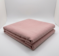 Blush Pink Poly-Linen Blend Fabric - Vératex Fabrics