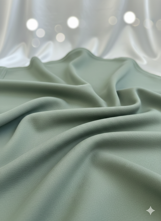 Sage Sweatshirt Fleece Fabric – Sold by the Metre