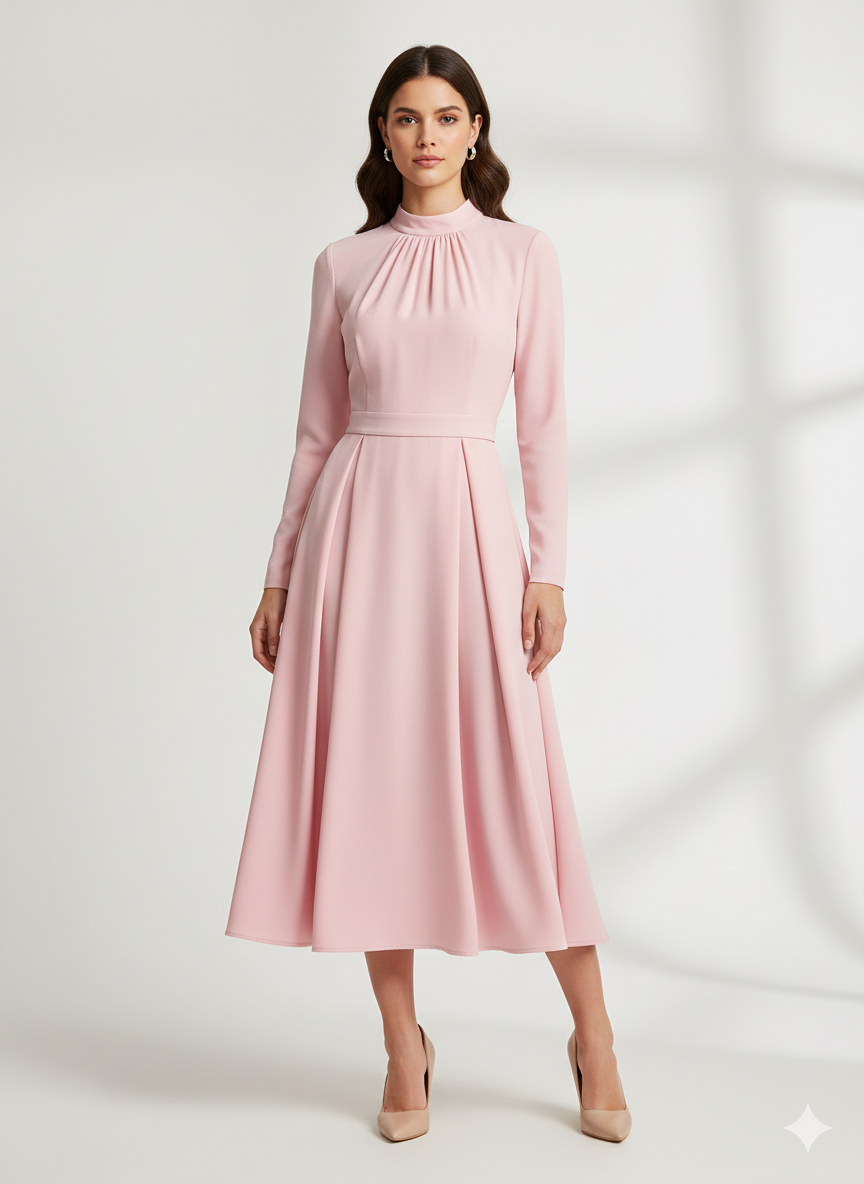 Light Pink Bengaline Fabric – Sold by the Metre - Vératex Fabrics
