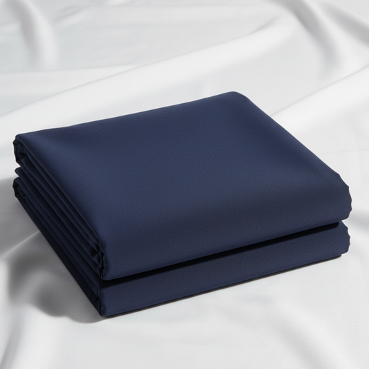 Navy Blue Bengaline Fabric – Sold by the Metre - Vératex Fabrics