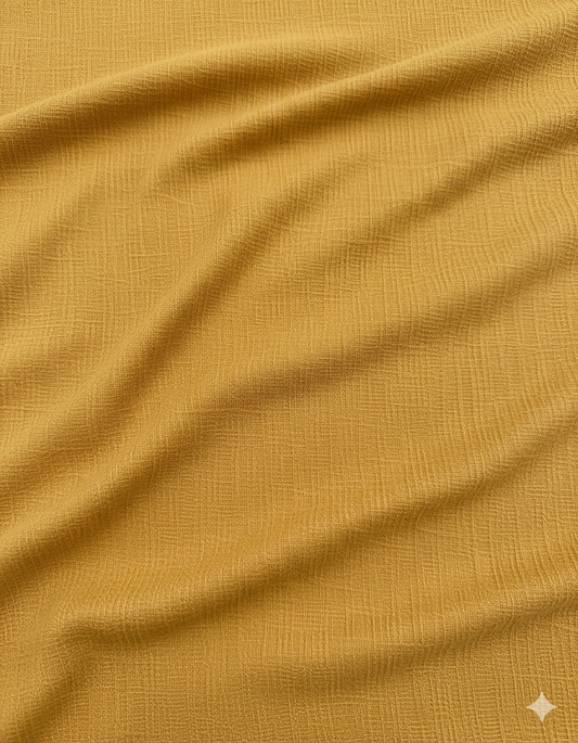 Mustard Tree Bark Textured Jacquard – Sold by the Metre - Vératex Fabrics