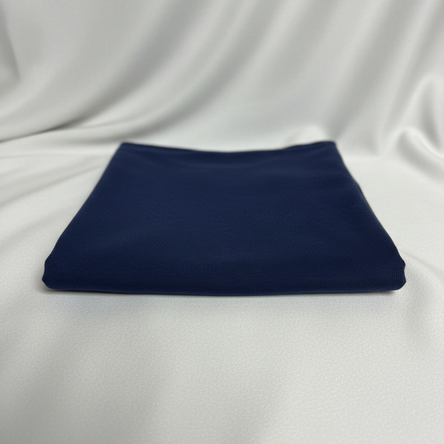 Navy Cotton Jersey – Sold by the Metre - Vératex Fabrics