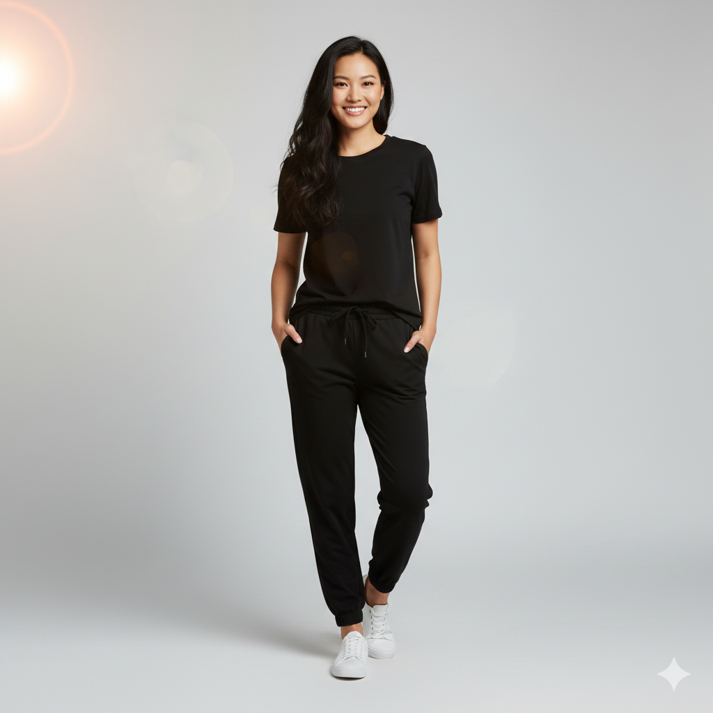 Black Cotton Jersey – Sold by the Metre - Vératex Fabrics