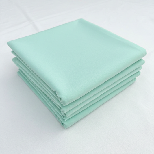 Mint Green Bengaline Fabric – Sold by the Metre - Vératex Fabrics