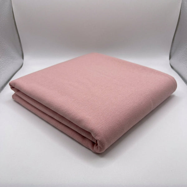 Blush Pink Cotton Jersey Lycra Fabric