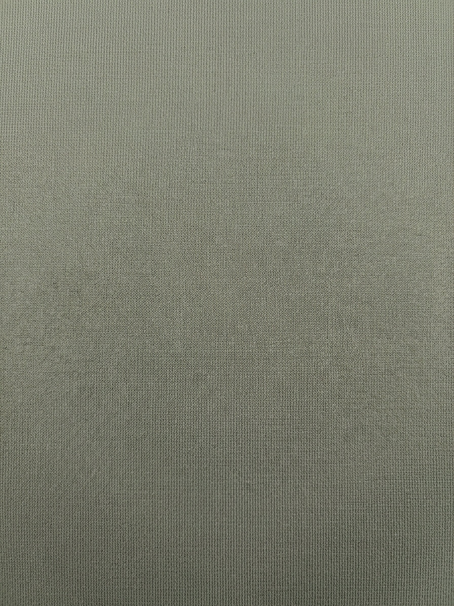 Khaki Green Ponte Roma Fabric - Vératex Fabrics