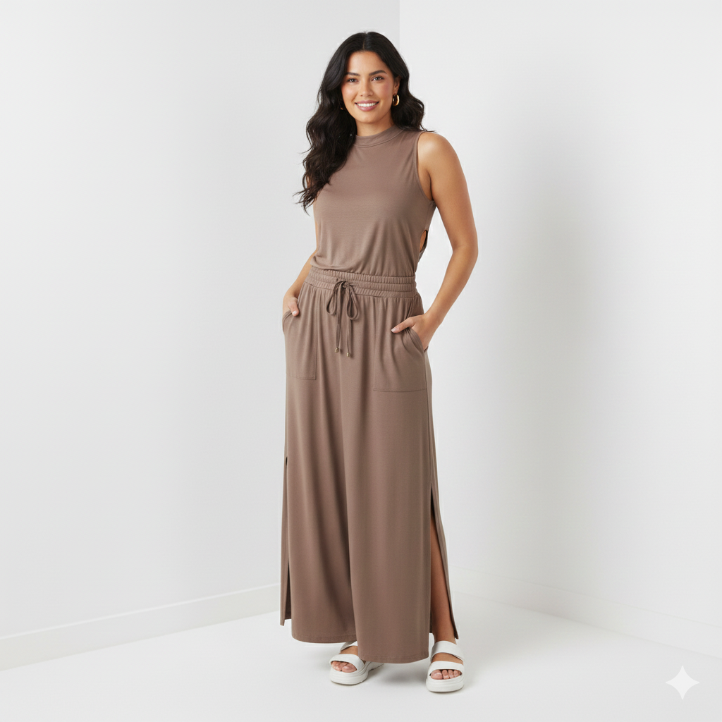 Taupe ITY Fabric – Sold by the Metre