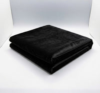 Black Stretch Velvet Fabric