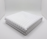 White Silver Stripe Jacquard Fabric - Vératex Fabrics