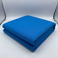 Cobalt Blue Cotton Interlock Jersey Fabric – 100% Cotton Double Knit