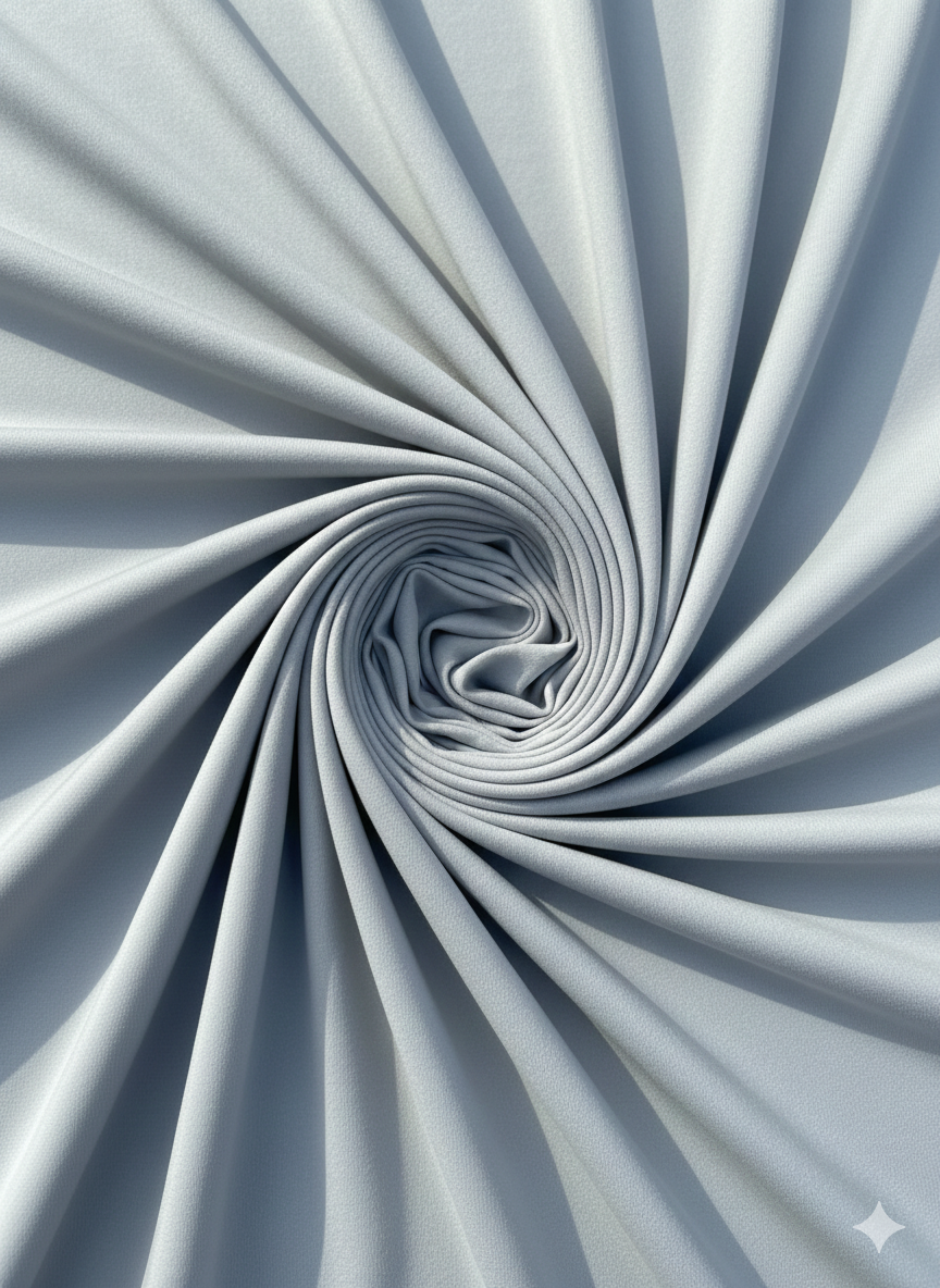 Silver Grey ITY Fabric – Sold by the Metre - Vératex Fabrics