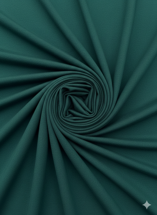 Forest Green ITY Fabric – Sold by the Metre - Vératex Fabrics