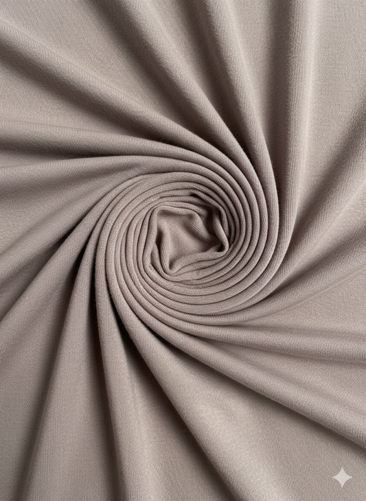 Stone Cotton Jersey – Sold by the Metre - Vératex Fabrics