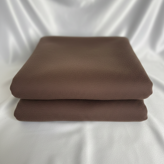 Brown Sweatshirt Fleece Fabric – Sold by the Metre - Vératex Fabrics
