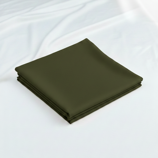 Olive Green Bengaline Fabric – Sold by the Metre - Vératex Fabrics