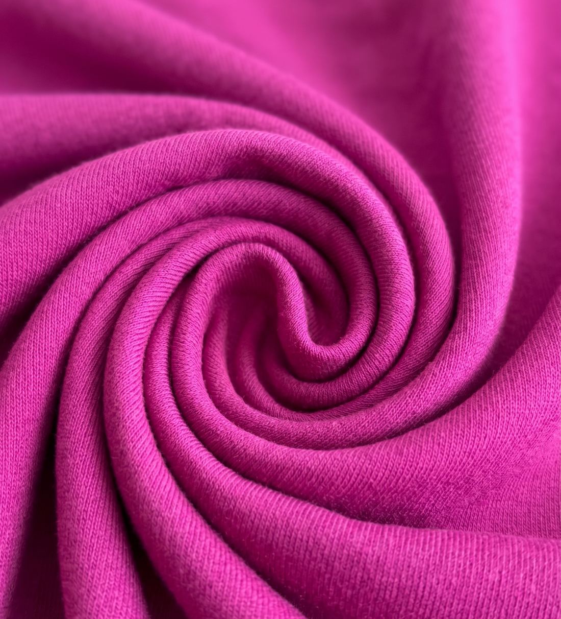 Magenta Cotton Jersey Fabric