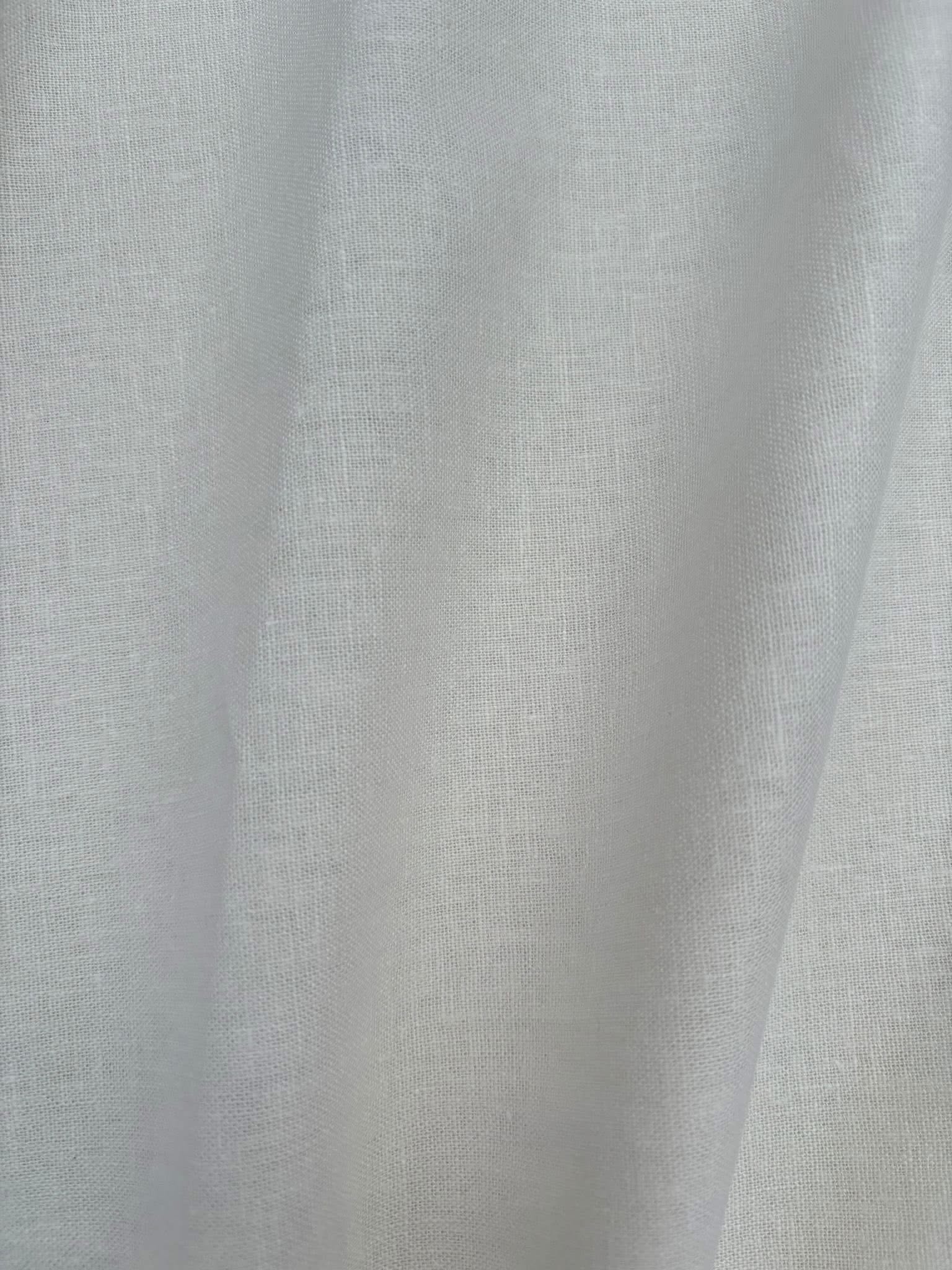 Ivory Cotton Linen Fabric – Sold by the Metre - Vératex Fabrics