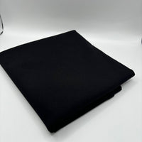 Black Viscose Bengaline Fabric - Vératex Fabrics