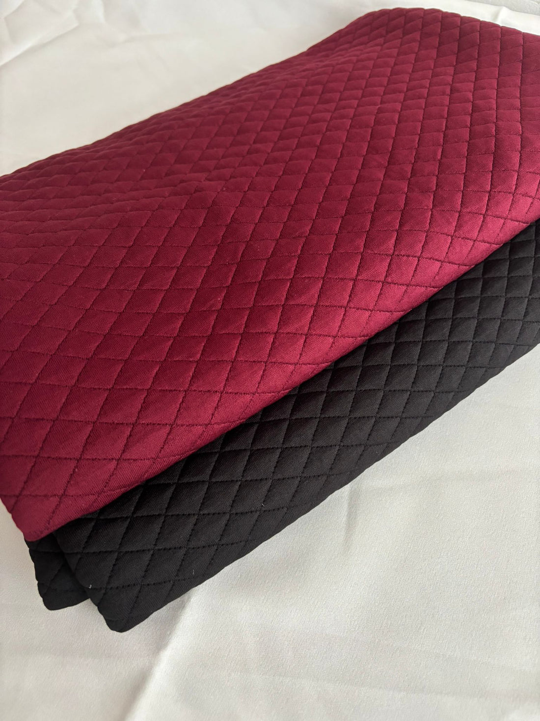 Black Quilted Fabric
