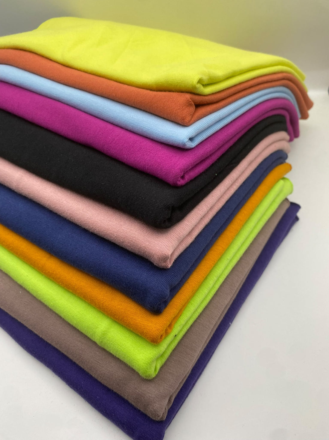 Stone Cotton Jersey Lycra Fabric