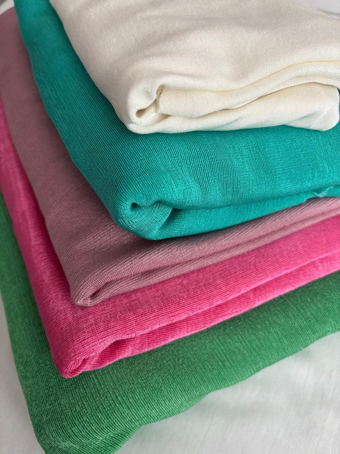 Teal Acetate Fabric